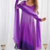 NKB-51PURLE_2.jpg Royal Purple Soft Georgette Anarkali Suit Set