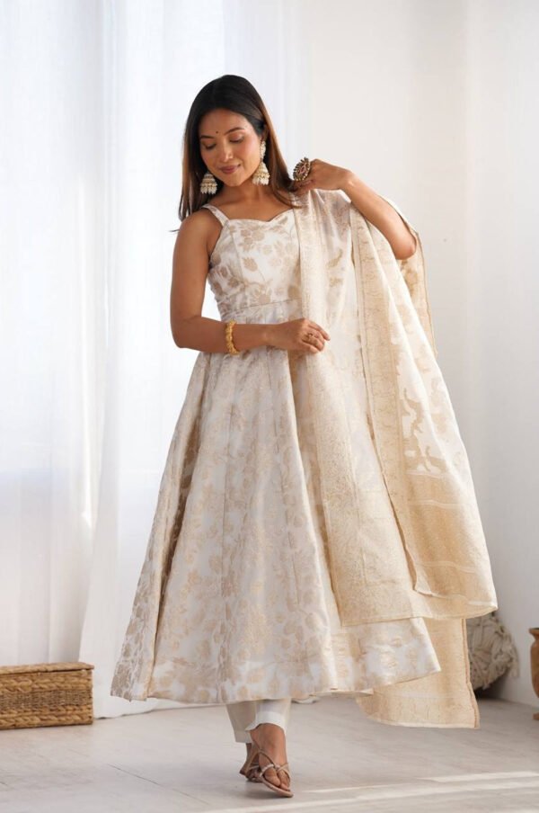NKB-68_3.jpg White Banarasi Jacquard Dola Silk Anarkali Suit