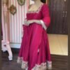 PINK-STD_2.jpg Pink Vichitra Silk Royal Suit Set