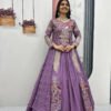 Pc-528_22.jpg Boho Lavender Crop Top Lehenga with Embroidered Shrug