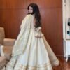 RTC-5816_1.jpg Neha Bhandari Elegant White Chinon Anarkali Suit Set