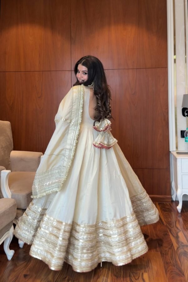 RTC-5816_1.jpg Neha Bhandari Elegant White Chinon Anarkali Suit Set