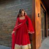 RTC-5961_4.jpg Red Wedding Wear Anarkali Gown