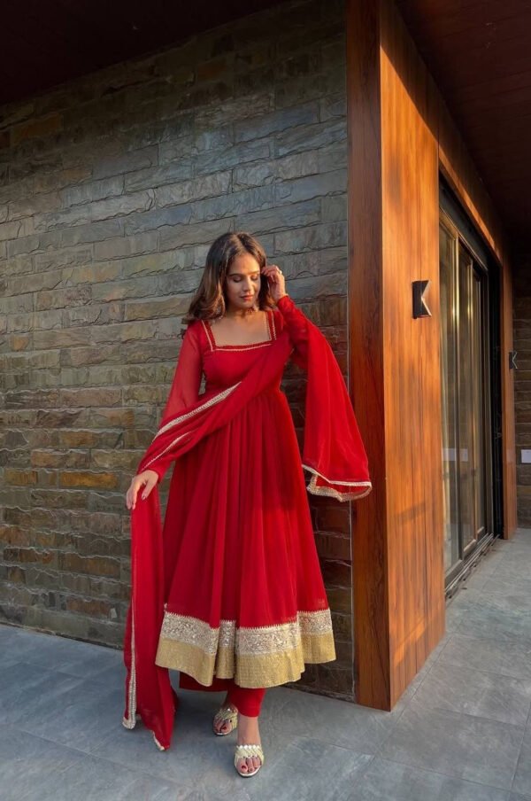 RTC-5961_4.jpg Red Wedding Wear Anarkali Gown
