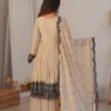 SP-71_2.jpg Neutral Vanilla Color Palazzo Suit