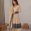 SP-71_6.jpg Neutral Vanilla Color Palazzo Suit