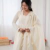 SRK-5332WHITE_4.jpg Off White Lucknowi Anarkali Suit Set