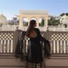 Black Noor Anarkali Gown Suit Set