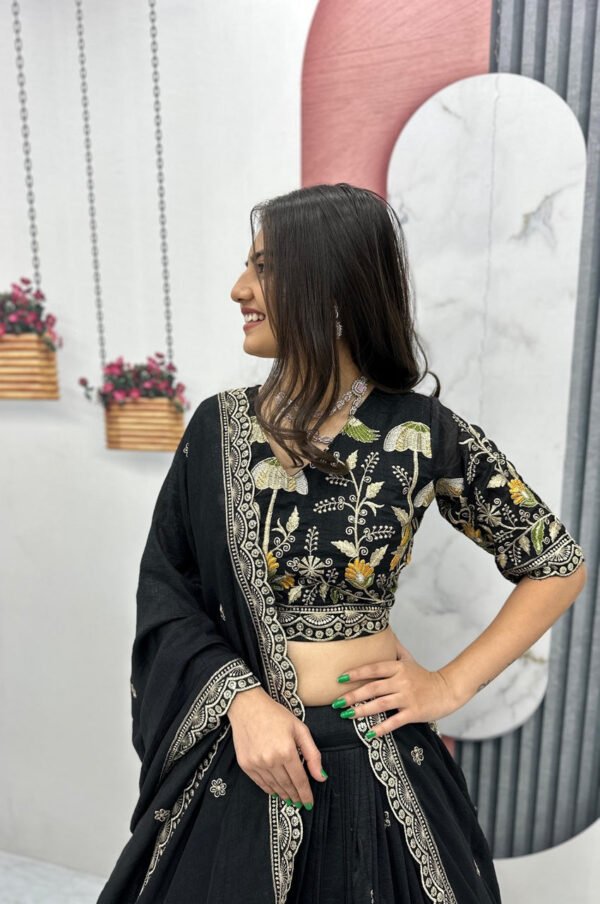 Tapi-309_1.jpg Black Color Thread Work Lehenga Choli