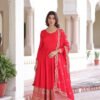 ka-1209_3.jpg Wedding Special Red Anarkali Gown Set