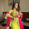 nehaneon_1.png Neha Bhandari Neon Faux Blooming Sharara Set