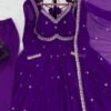 rtc_3.jpg Purple Color Apsara Suit Set with Sequence Work