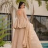 suratikart_3_cb225814-89ce-4af4-8edb-278602234b6e.jpg Tabby Organza Mukesh Work Kurta Suit