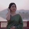 2917 (5) Olive Green Silk Saree