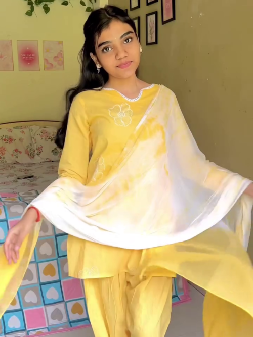 Sunshine Yellow Suit Set