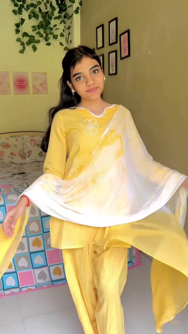 Sunshine Yellow Suit Set