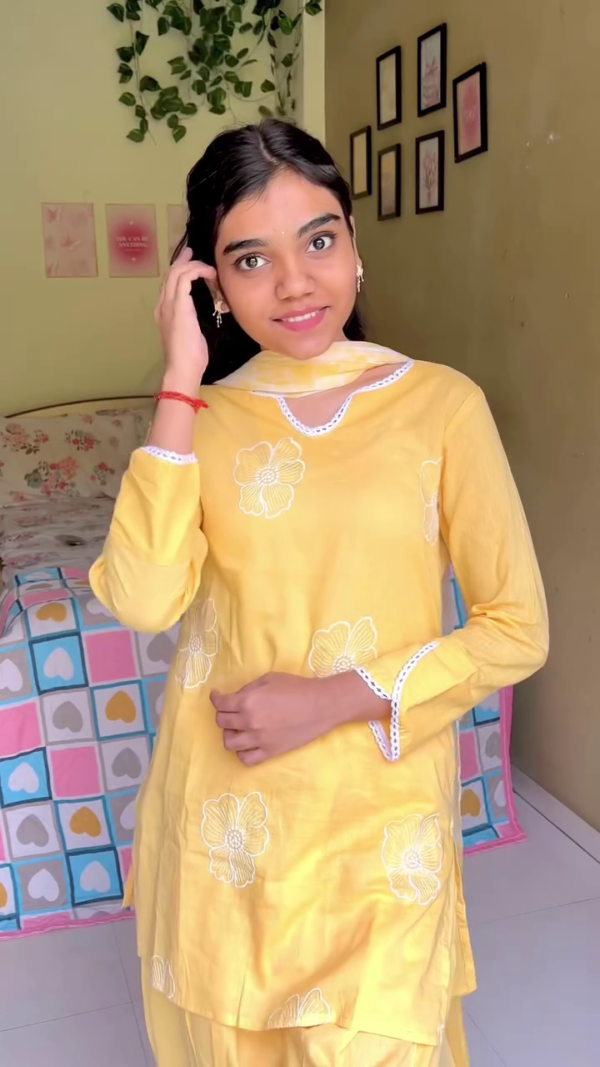 Sunshine Yellow Suit Set