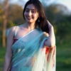 2921 (2) Pastel Bloom Saree