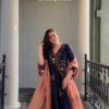 Navy Blue Embroidered Ethnic Suit Set