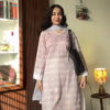 3043 (4) Maroon Printed Casual Kurta