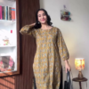 3043 (5) Maroon Printed Casual Kurta